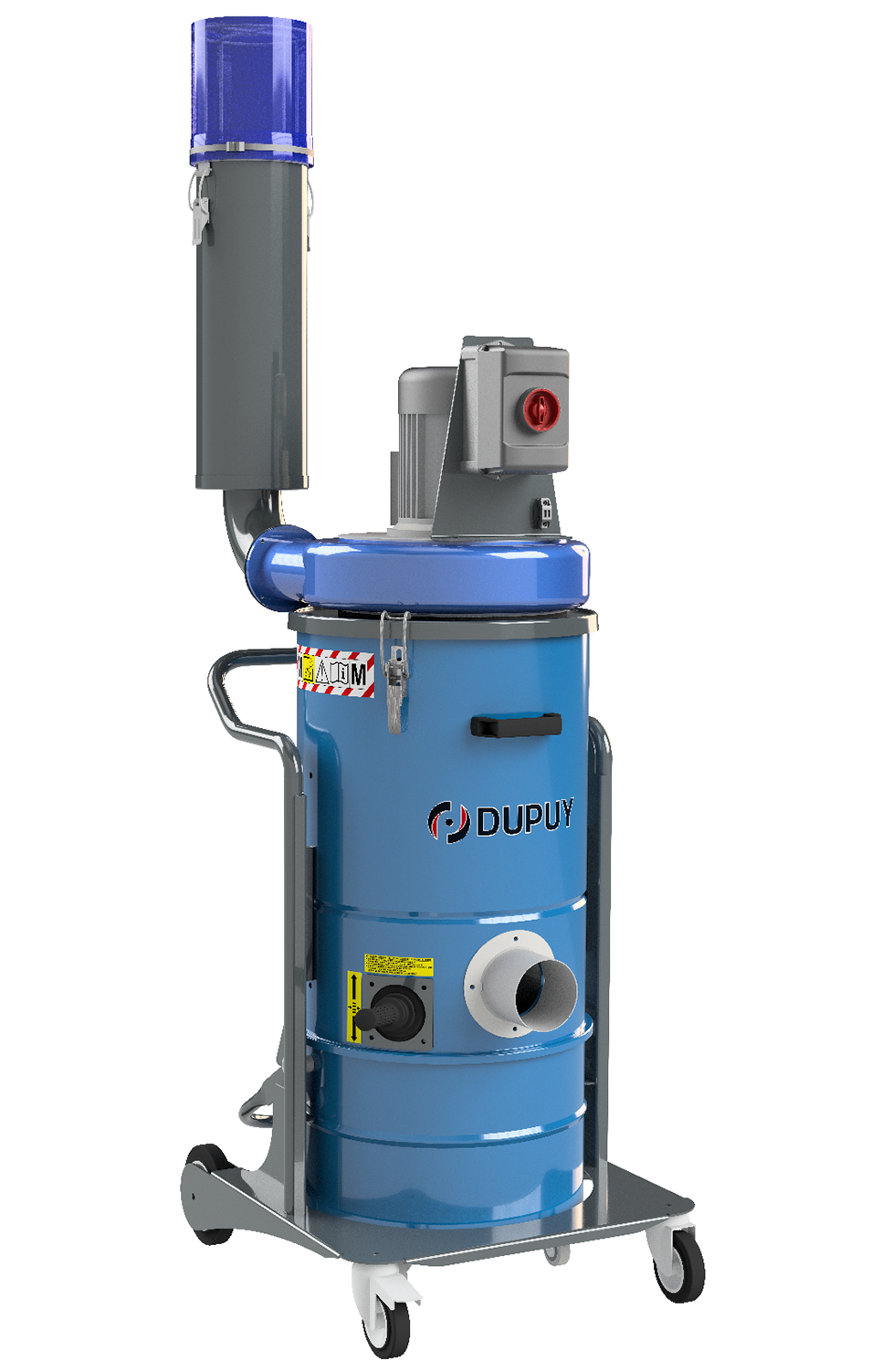 Depolveratore industriale per polveri fini e trucioli in sospensione