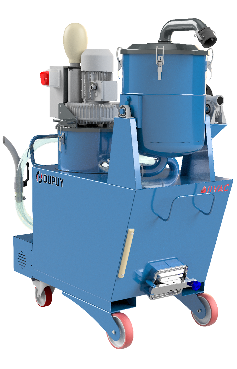 Aspiratore industriale per la manutenzione di macchine utensili e CNC