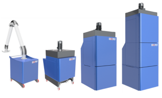 depolverazione industriale, Dupuy presenta la nuova gamma di aspiratori DEDUST