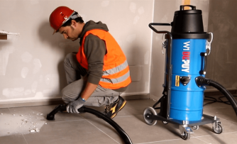 Il nuovo aspiratore industriale W1 per rimuovere polveri e aspirare macerie facilmente
