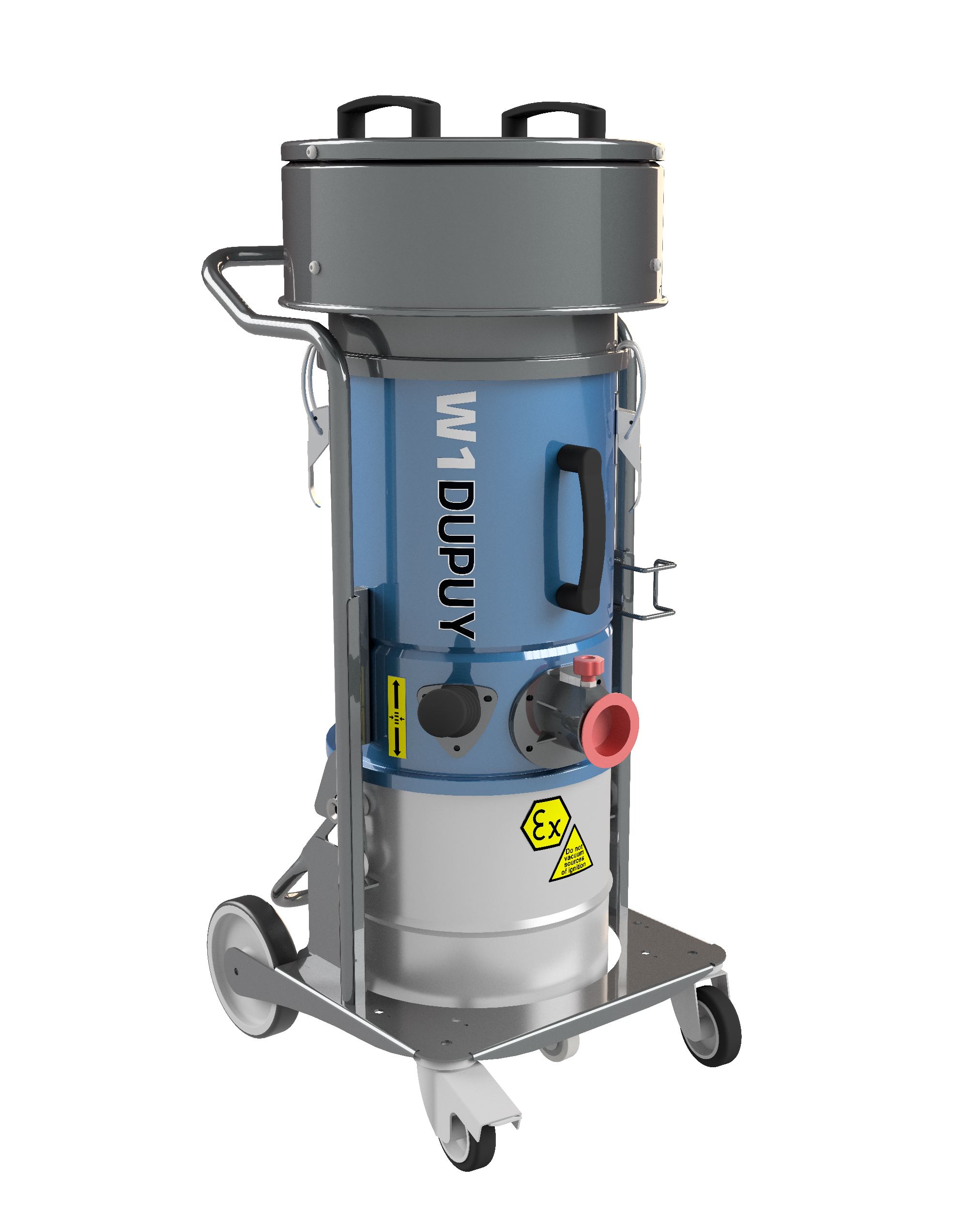Aspiratore industriale ad aria compressa certificato ATEX