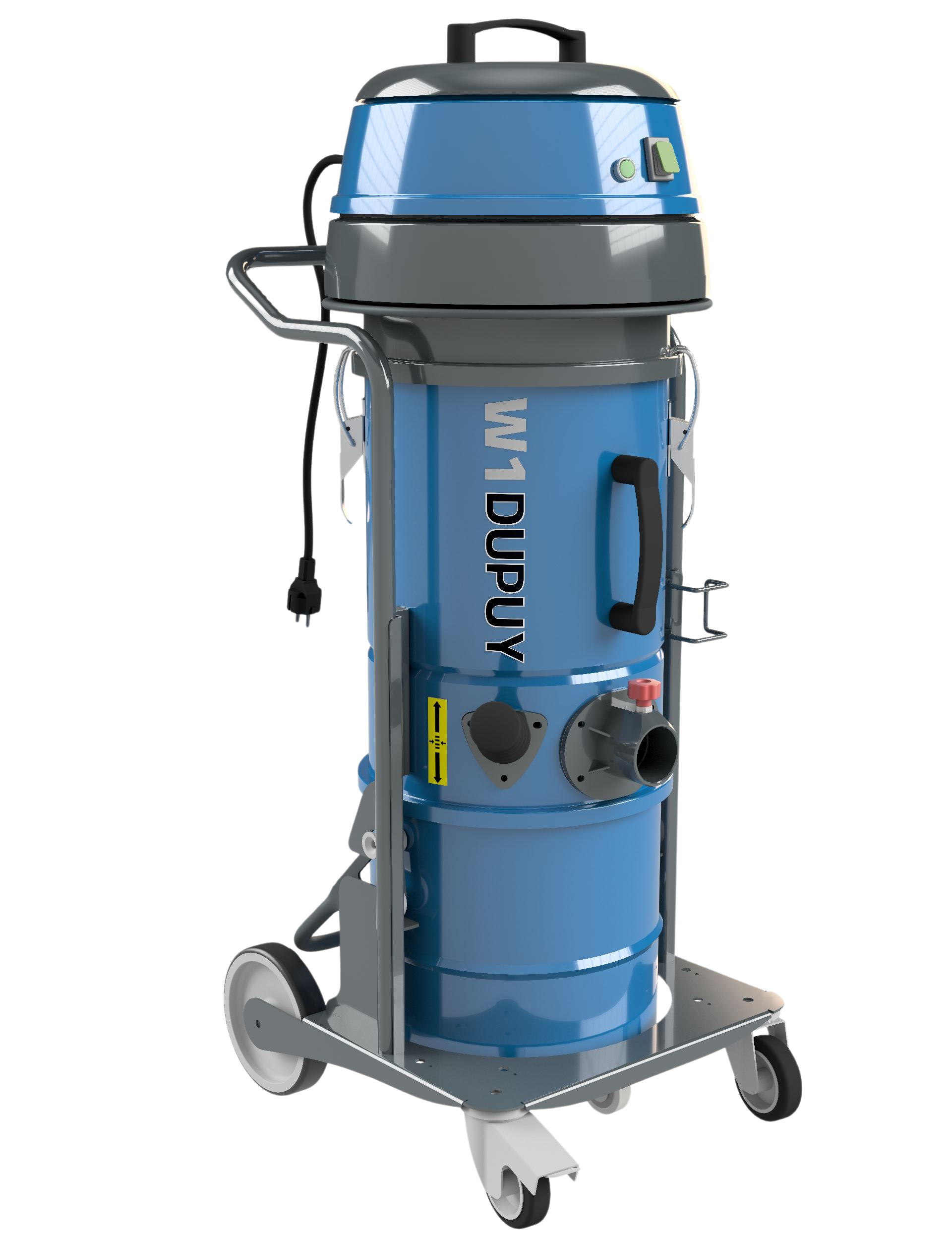 W1 Bakevac aspiratore industriale per forni carrellato per aspirazione polveri, solidi e liquidi